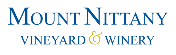 Mount Nittany Vineyard and Winery White Logo