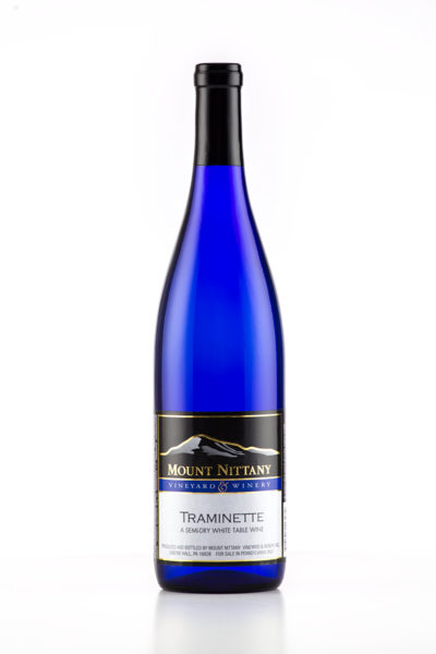 Traminette wine bottle