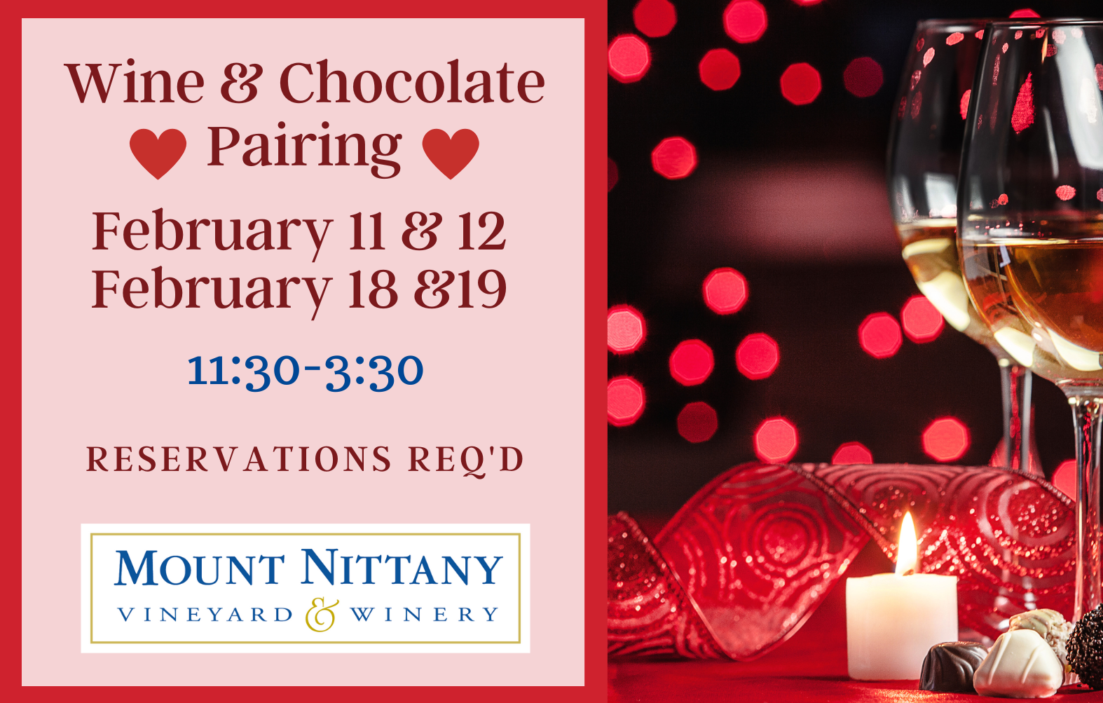 Outgoing Wine Flights - Catch Yours! - Mount Nittany Vineyard & Winery