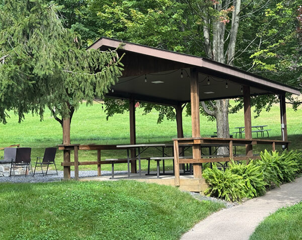 Picture of the outdoor pavilion