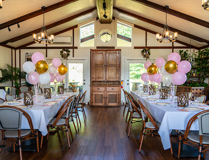 Inside picture of treehouse room